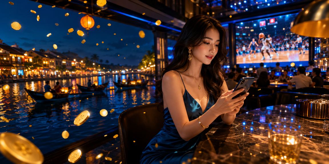 Cá cược bóng rổ và giải trí tại phố cổ Hội An Việt Nam